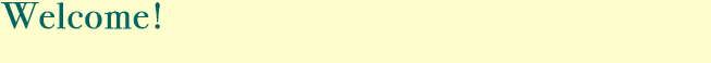 Welcome!